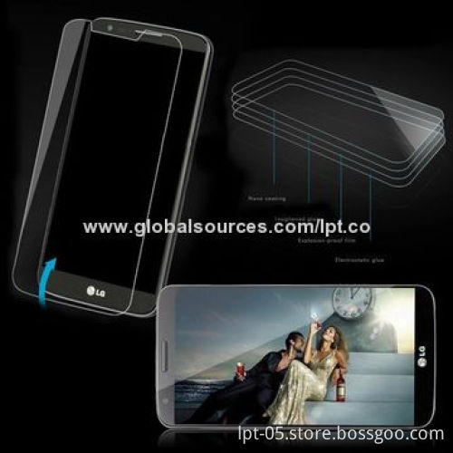 HD Transparent Genuine Tempered Glass Water-proof Screen Protector, Film Guard For LG G2 D802